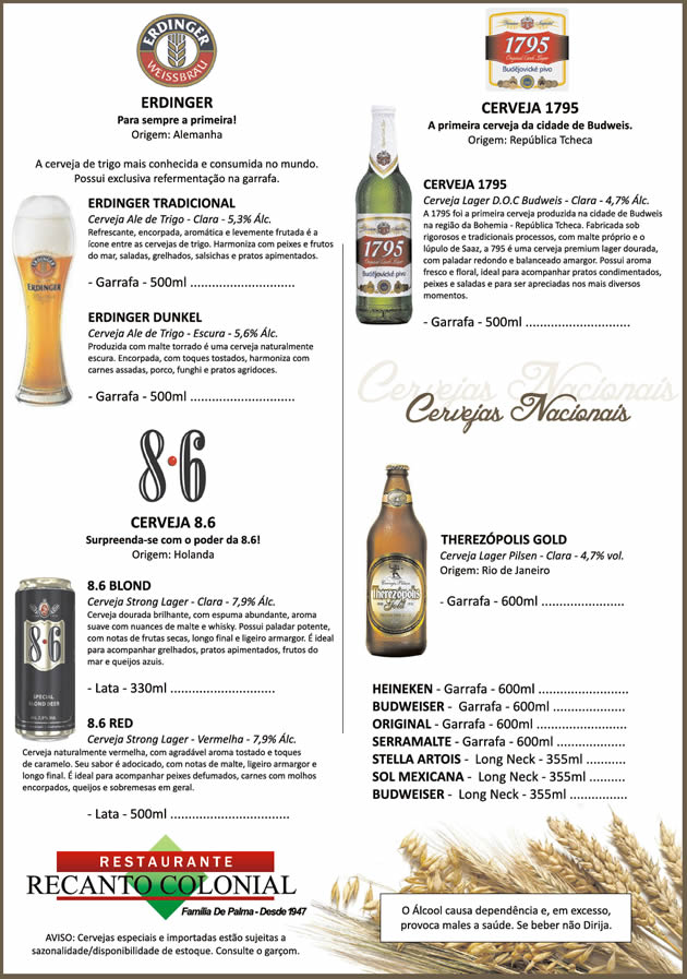 cervejas